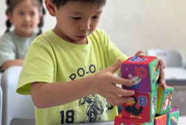 Aishuak, образовательный центр, Pre-school, Skills, under 1 year, 1-7 years old, 7-13 years old