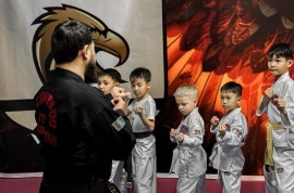 Sunqar taekwondo gtf, Combat, Taekwondo