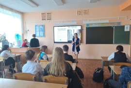 Средняя школа №1, школа им. Мурата Айтхожина, High school, School, 7-13 years old, 13-18 years old