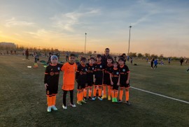 Almaty Jets, футбольная школа, С мячом, Футбол