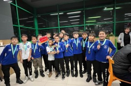 FC Sparta Almaty, детский футбольный клуб, С мячом, Футбол