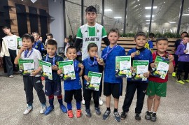 FC Jas Batyr, С мячом, Футбол