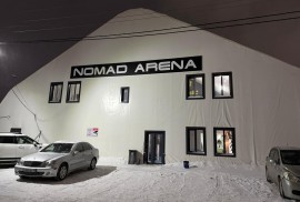 Nomad Arena, академия футбола, С мячом, Футбол